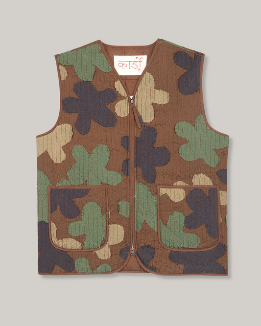 KARDO CHOTA AMAR VEST - FLOWER CAMO