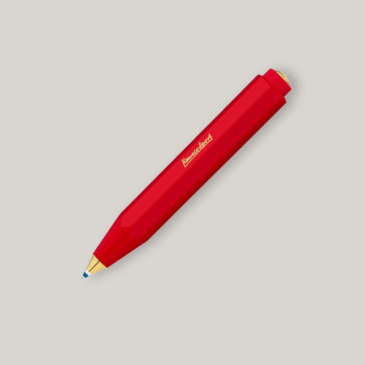 KAWECO CLASSIC SPORT BALLPOINT PEN - RED