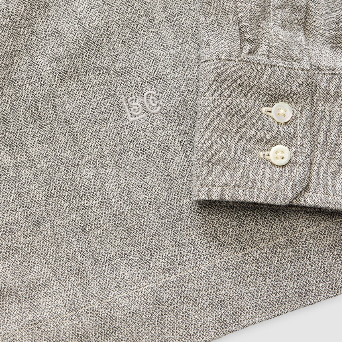 LEVI'S BLUE TAB BOXY SHIRT - JASER GREY