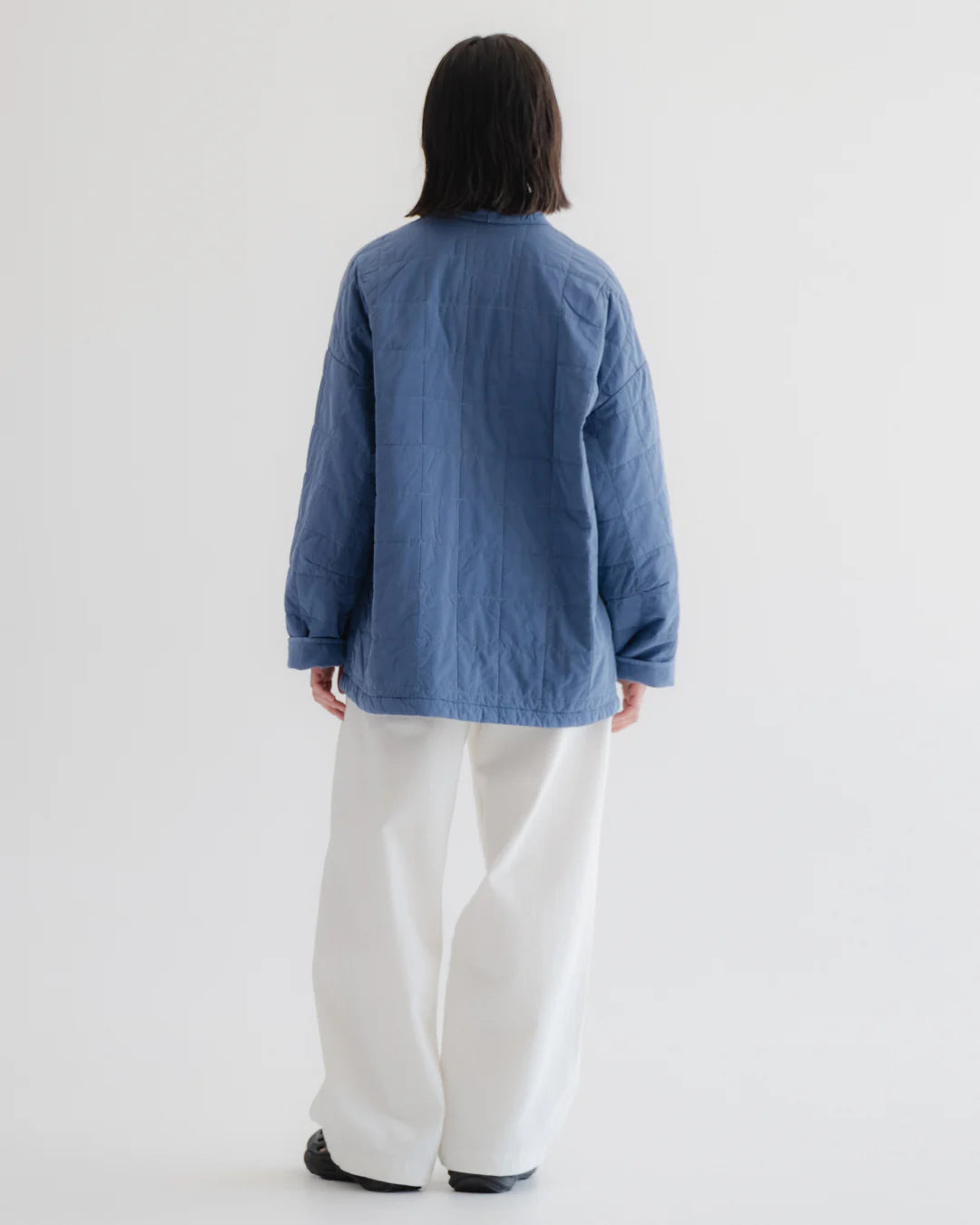 EAT DUST EDO JACKET - COTTON QUILT - INFINITY BLUE