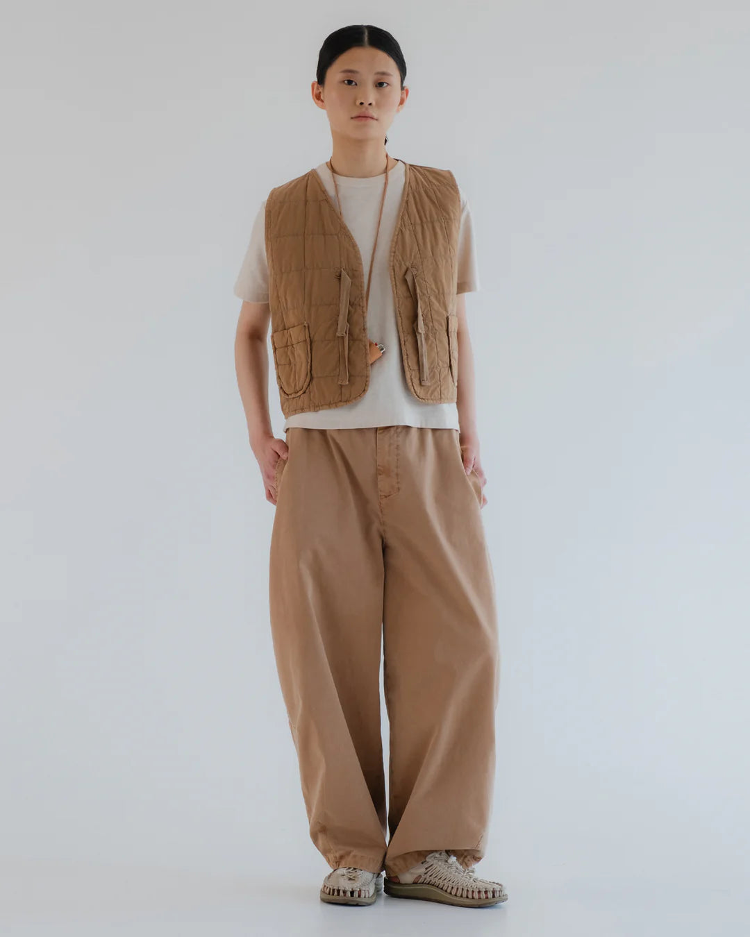 GIRLS OF DUST SULTAN PANTS - ALMOND
