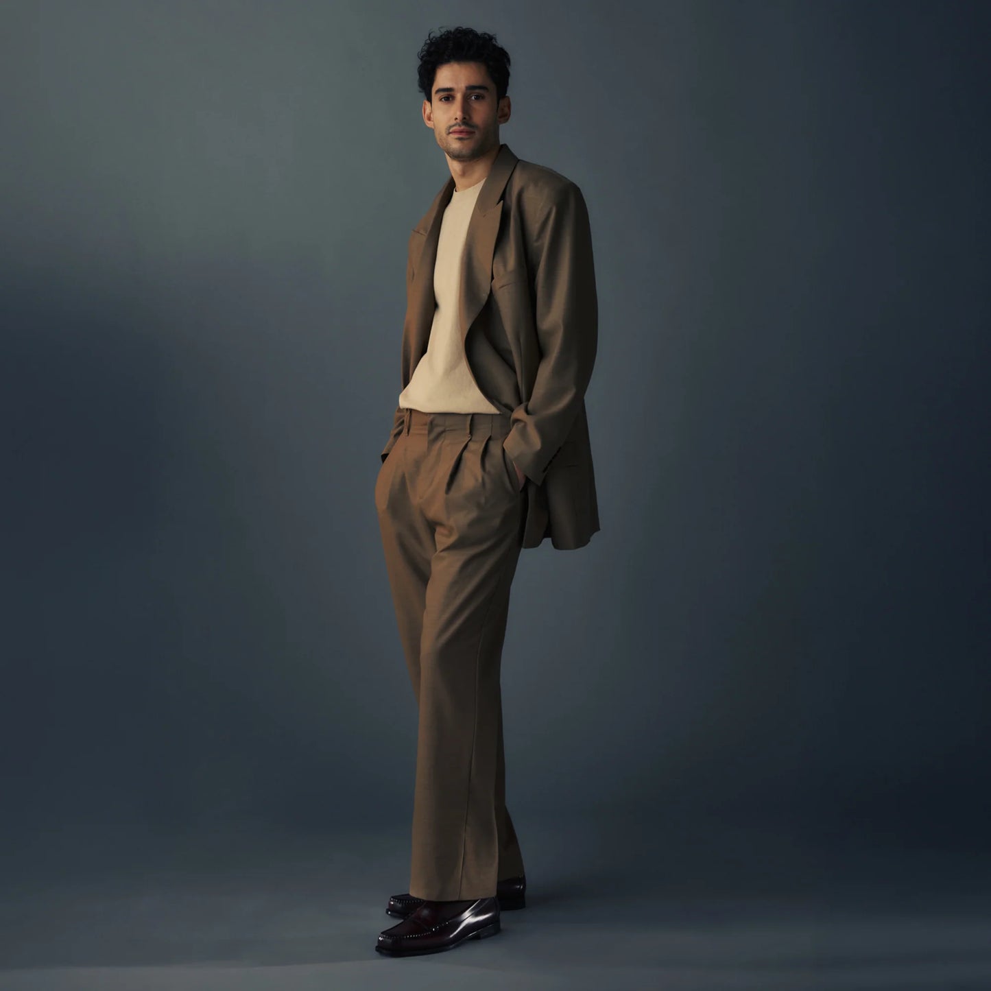 G. H. BASS - WEEJUN LARSON MOC PENNY LOAFER - BLACK LEATHER