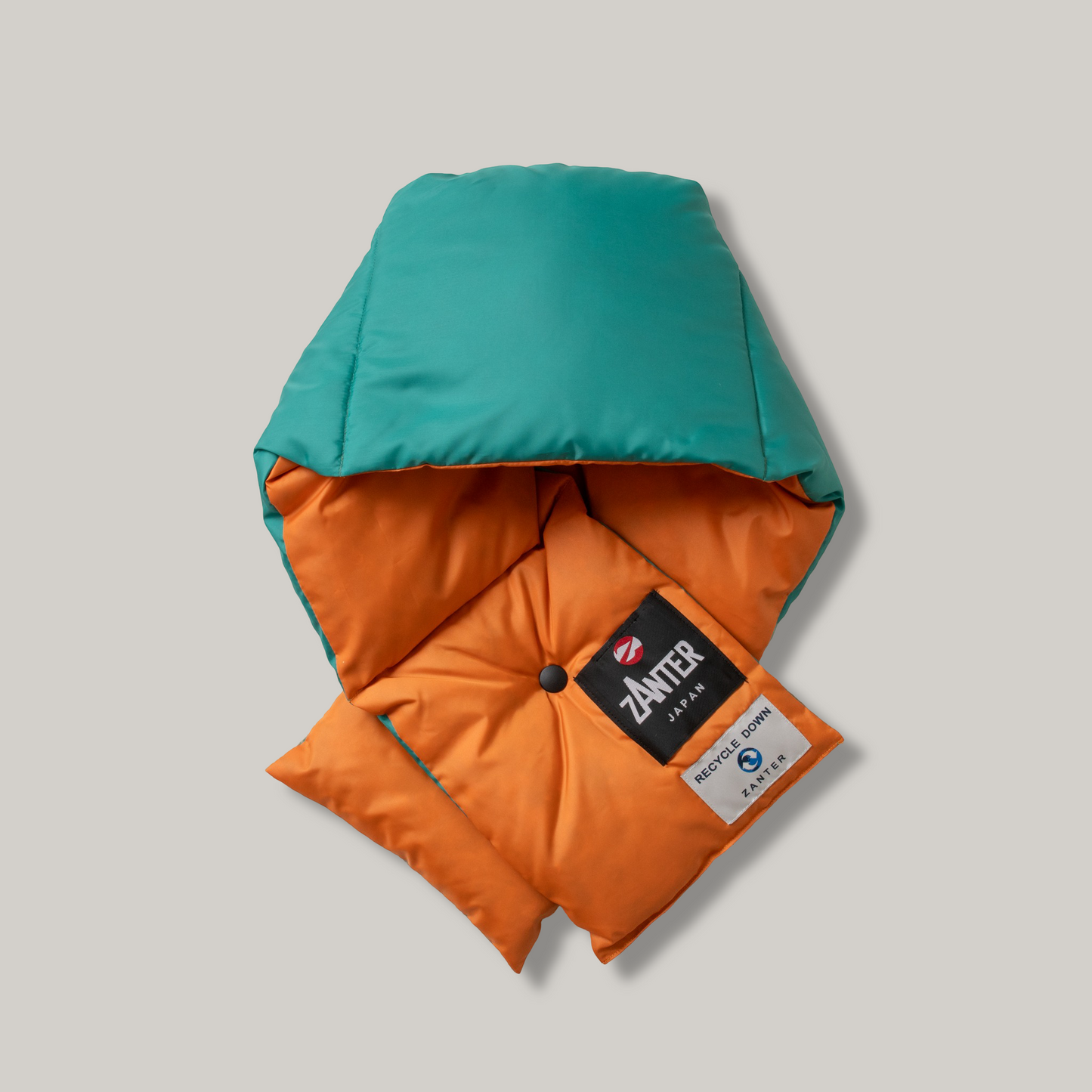 ZANTER RE-DOWN SCARF - GREEEN