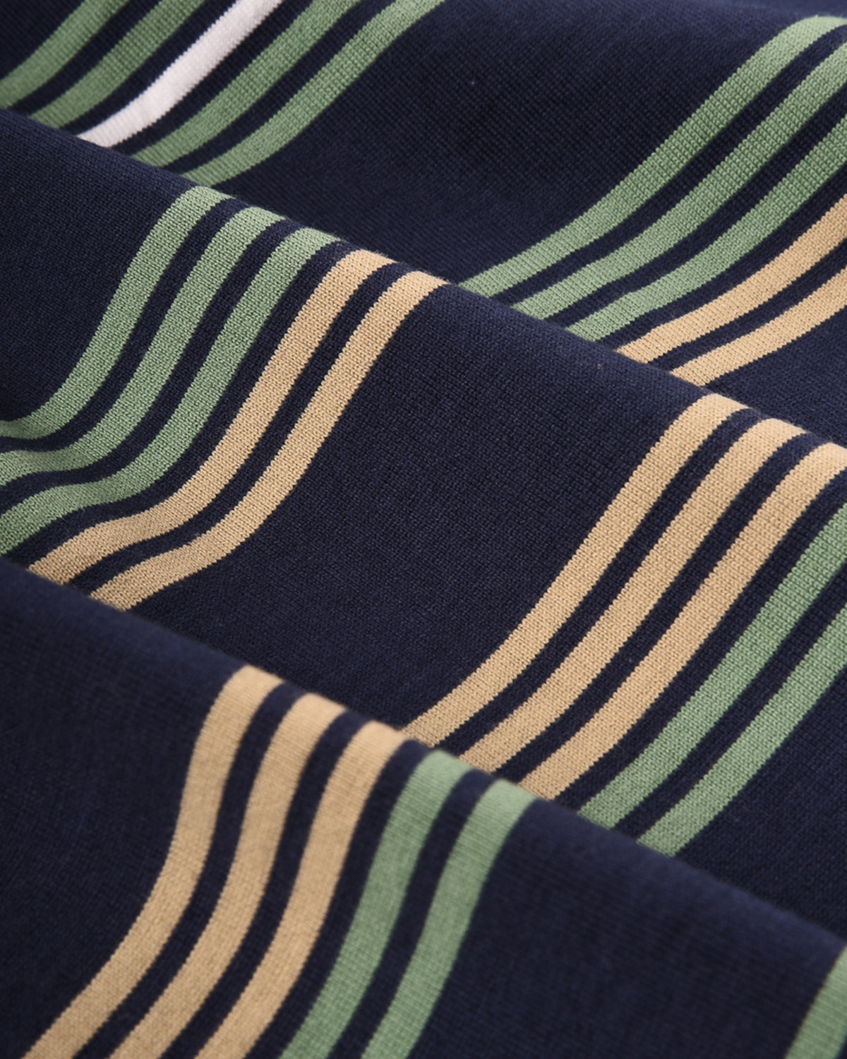 ARMOR LUX HERITAGE STRIPED T-SHIRT - MARINE DEEP/ IVY/ TREEHOUSE