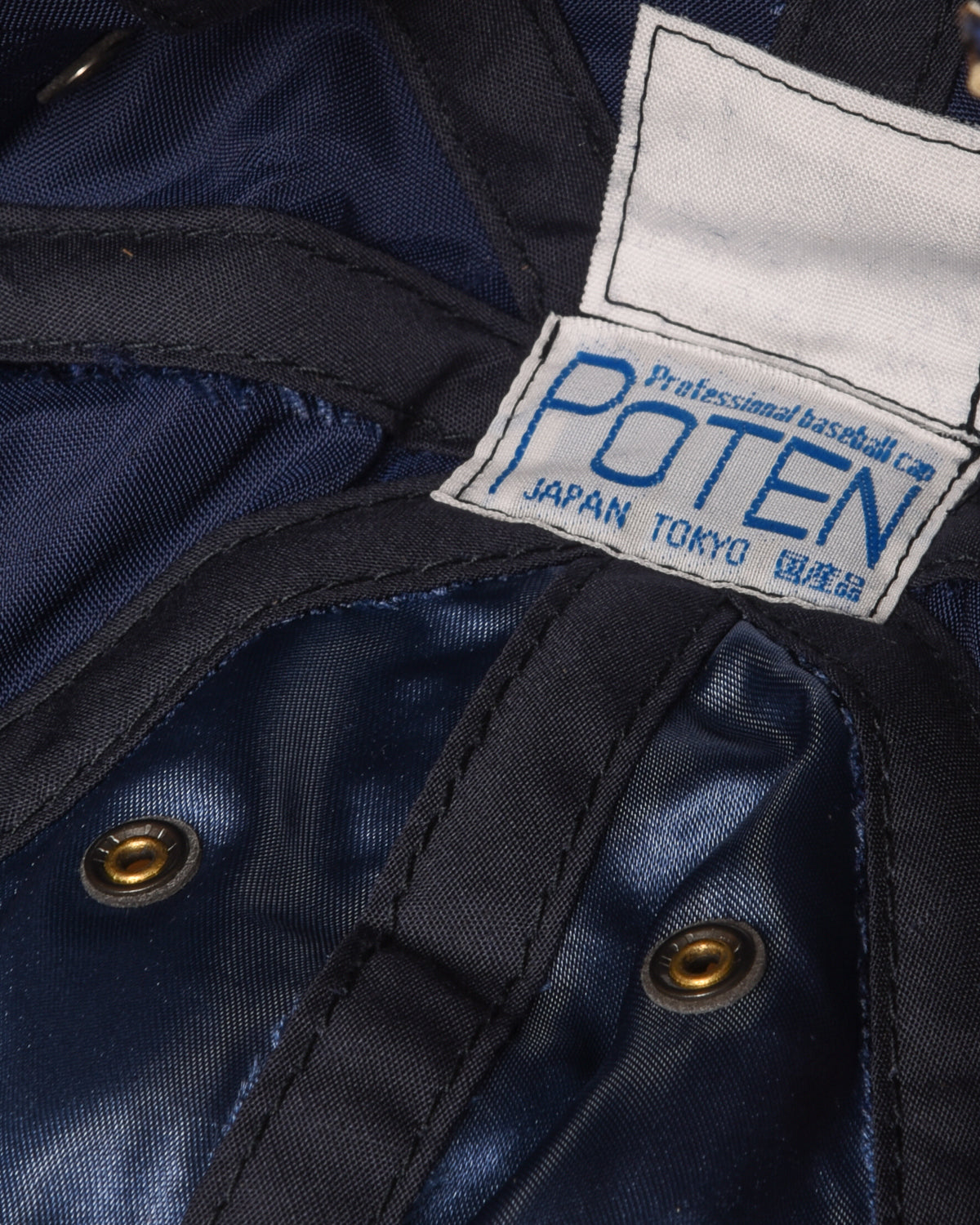 POTEN VELVET CAP - NAVY