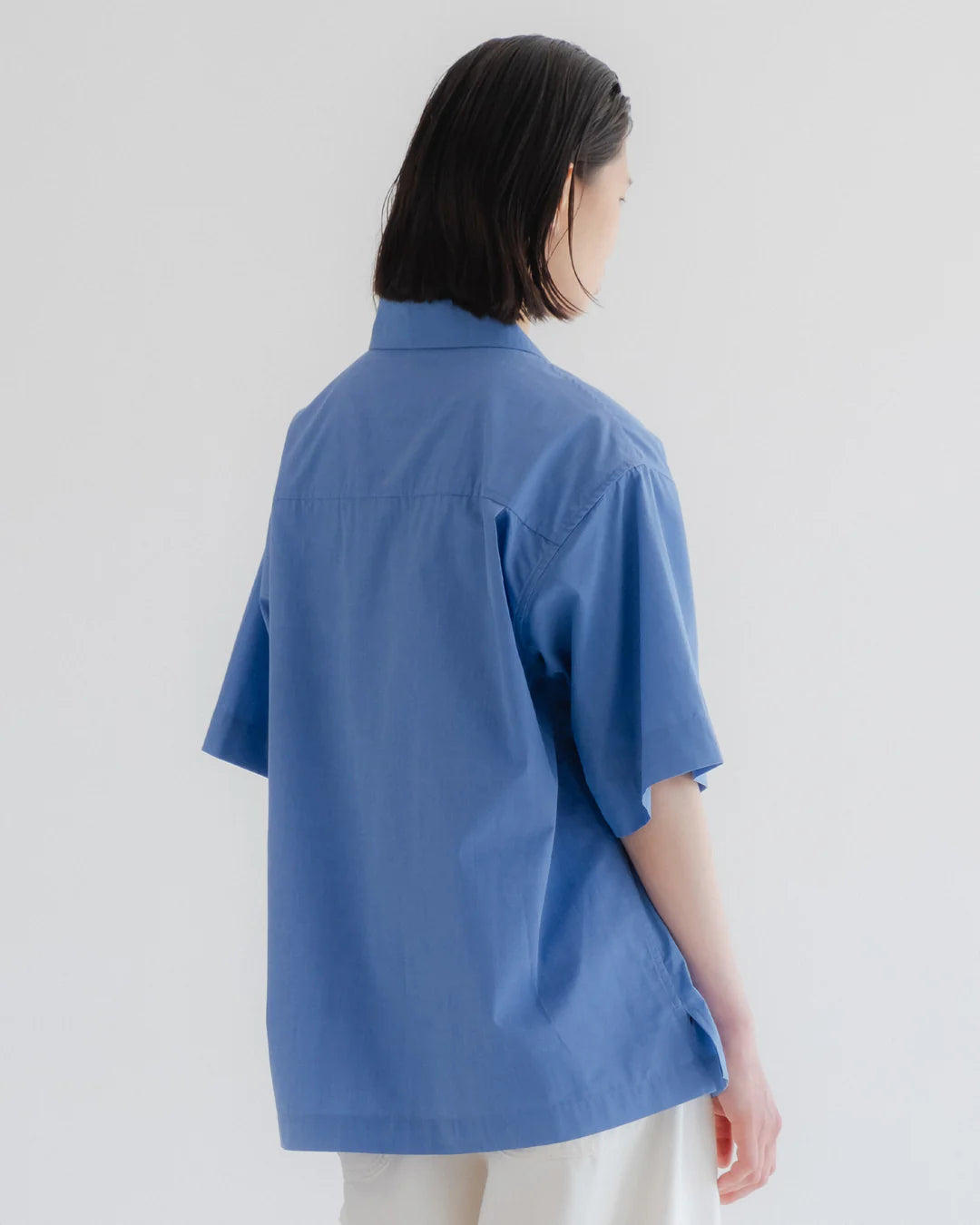 GIRLS OF DUST OKINAWA SHIRT - BLUE SEA COTTON