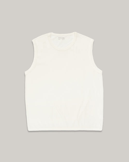 LADY WHITE CO. SLEEVELESS TEE - WHITE