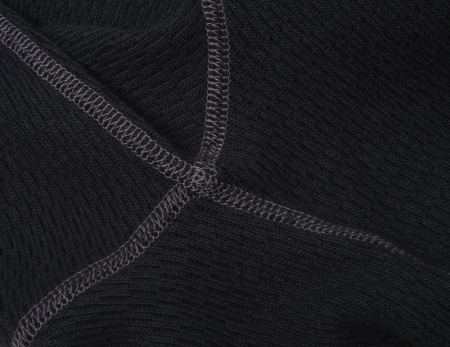 BUZZ RICKSON WAFFLE KNIT THERMAL - BLACK