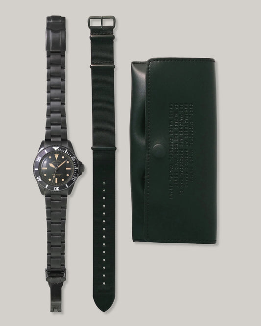 VAGUE WATCH CO. BLACK SUB