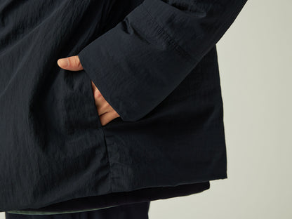 SNOW PEAK GARMENT DYED DOWN JACKET - NAVY