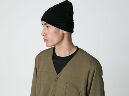SNOW PEAK FLEXIBLE INSULATED CARDIGAN - IVORY