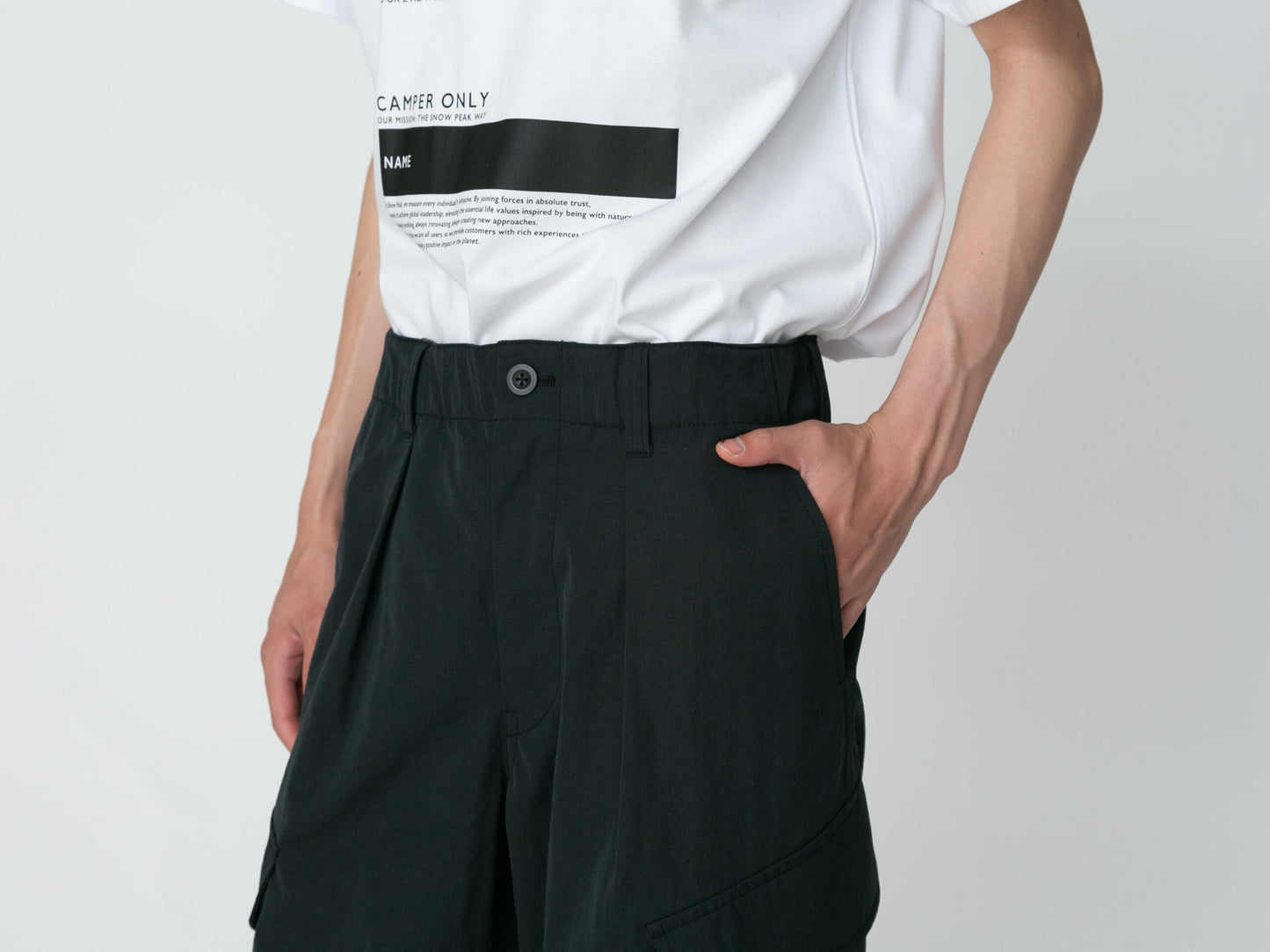SNOWPEAK TAKIBI WEATHER CLOTH PANTS - DARK BEIGE