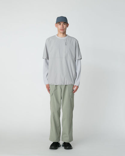 SNOWPEAK TAKIBI WEATHER CLOTH PANTS - DARK BEIGE
