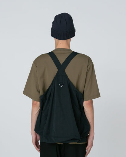 SNOW PEAK TAKIBI WEATHER CLOTH VEST - DARK BEIGE