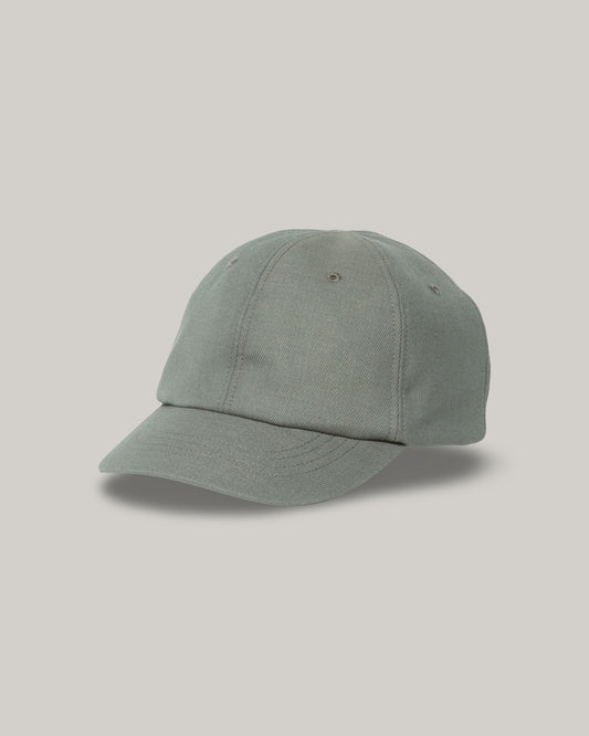 SNOW PEAK HYBRID WOOL CAP - LIGHT OLIVE