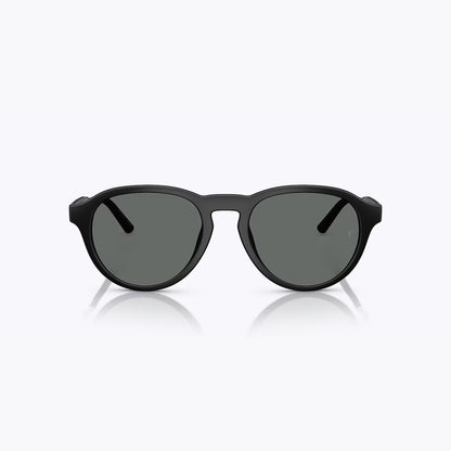 OLIVER PEOPLES R-8 SEMI MATTE BLACK W/GREY POLAR