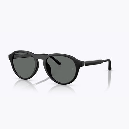 OLIVER PEOPLES R-8 SEMI MATTE BLACK W/GREY POLAR