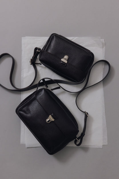 NOTHING WRITTEN PETIT FRAME MINI BAG - DARK BROWNIE
