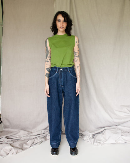 W'MENSWEAR TANK - MATCHA GREEN