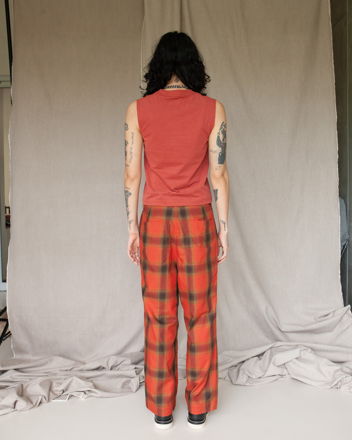 W'MENSWEAR TANK - SIENNA BROWN