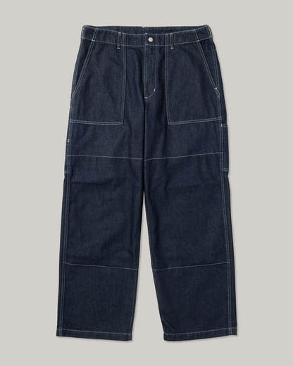 SNOW PEAK TAKIBI DENIM PANTS - INDIGO