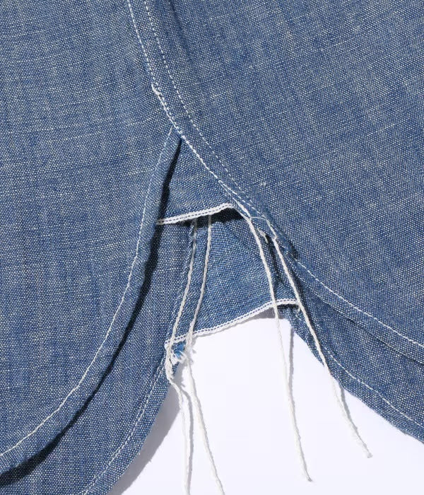 BUZZ RICKSON CHAMBRAY WORK SHIRT - BLUE