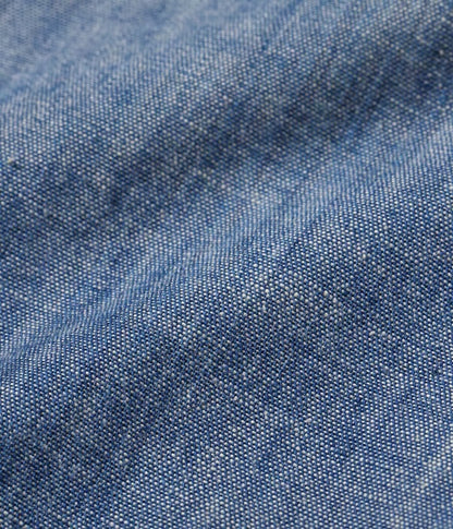 BUZZ RICKSON CHAMBRAY WORK SHIRT - BLUE