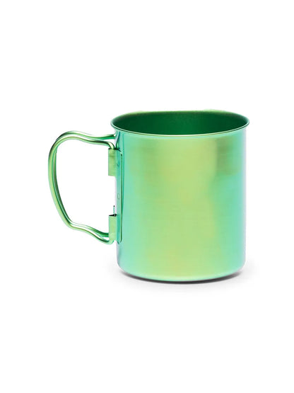 SNOW PEAK TITANIUM DOUBLE WALL CUP 450 - GREEN