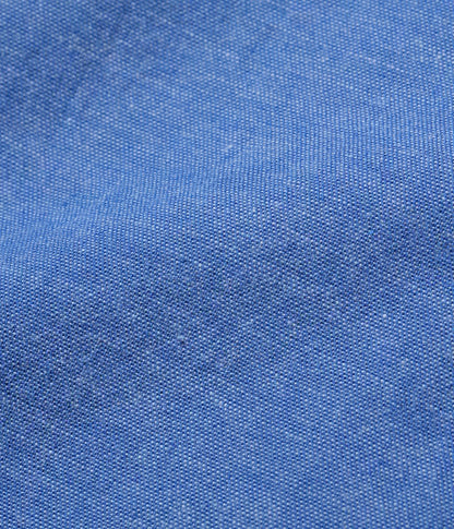 SUGAR CANE VAT DYE CHAMBRAY WORK SHIRT - INDIGO