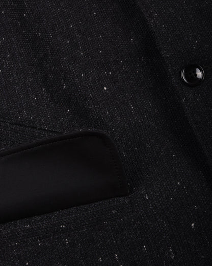 1ST PAT-RN HORLOGER JACKET - GRAIN DONEGAL - ANTHRACITE/ BLUE