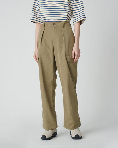 SNOWPEAK TAKIBI WEATHER CLOTH PANTS - DARK BEIGE