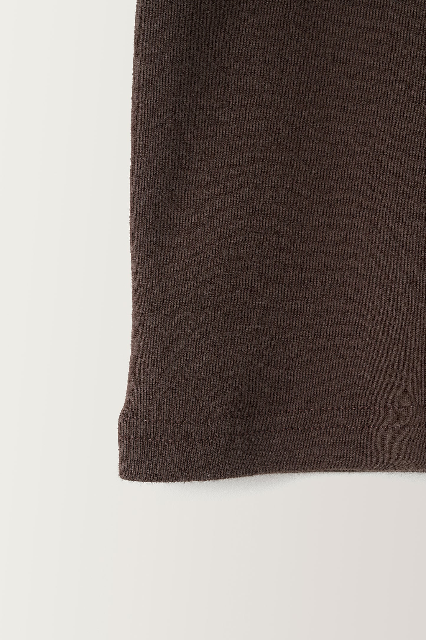 NOTHING WRITTEN 90's T-SHIRT - BROWN