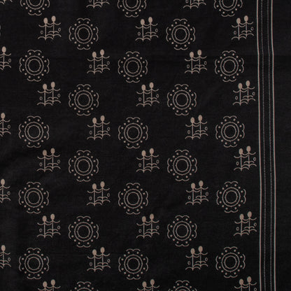 ONE EAR BRAND "SUN AND PLANT" - ANILINE BLACK
