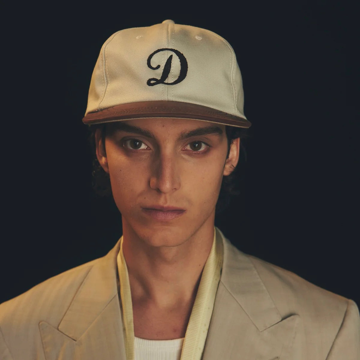 H.W. DOG & CO. TWO TONE CAP - BEIGE x BLACK