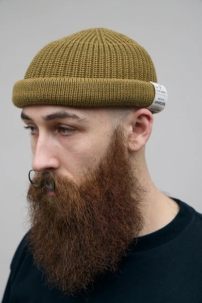 NIGEL CABOURN BEANIE COTTON - GREEN