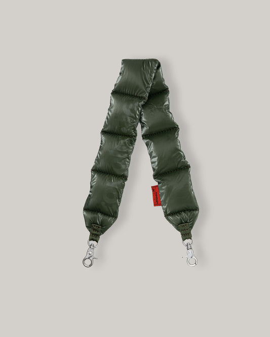 TOPOLOGIE PUFFER WRIST STRAP DEEP FOREST METALLIC
