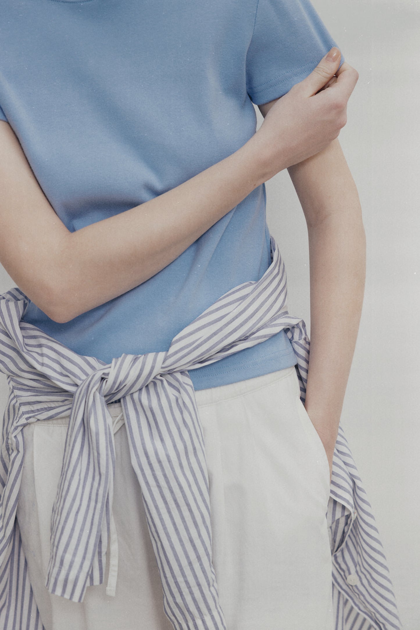 NOTHING WRITTEN 90's T-SHIRT - OCEAN