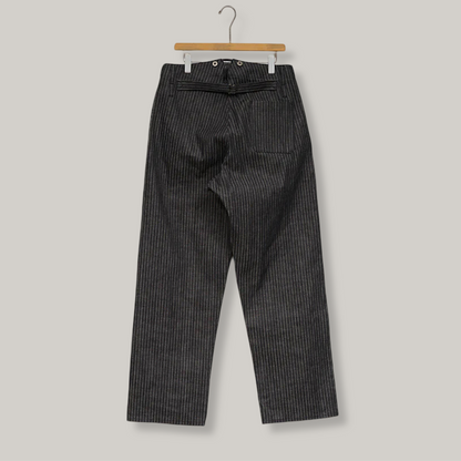NIGEL CABOURN MAINLINE 40s FRENCH WORK PANT - INDIGO