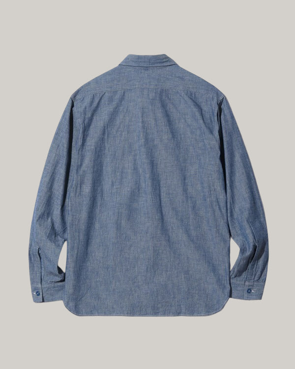 BUZZ RICKSON CHAMBRAY WORK SHIRT - BLUE