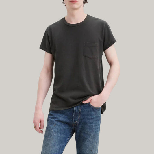 LEVI'S VINTAGE CLOTHING 1950's SPORTSWEAR TEE - BLACK