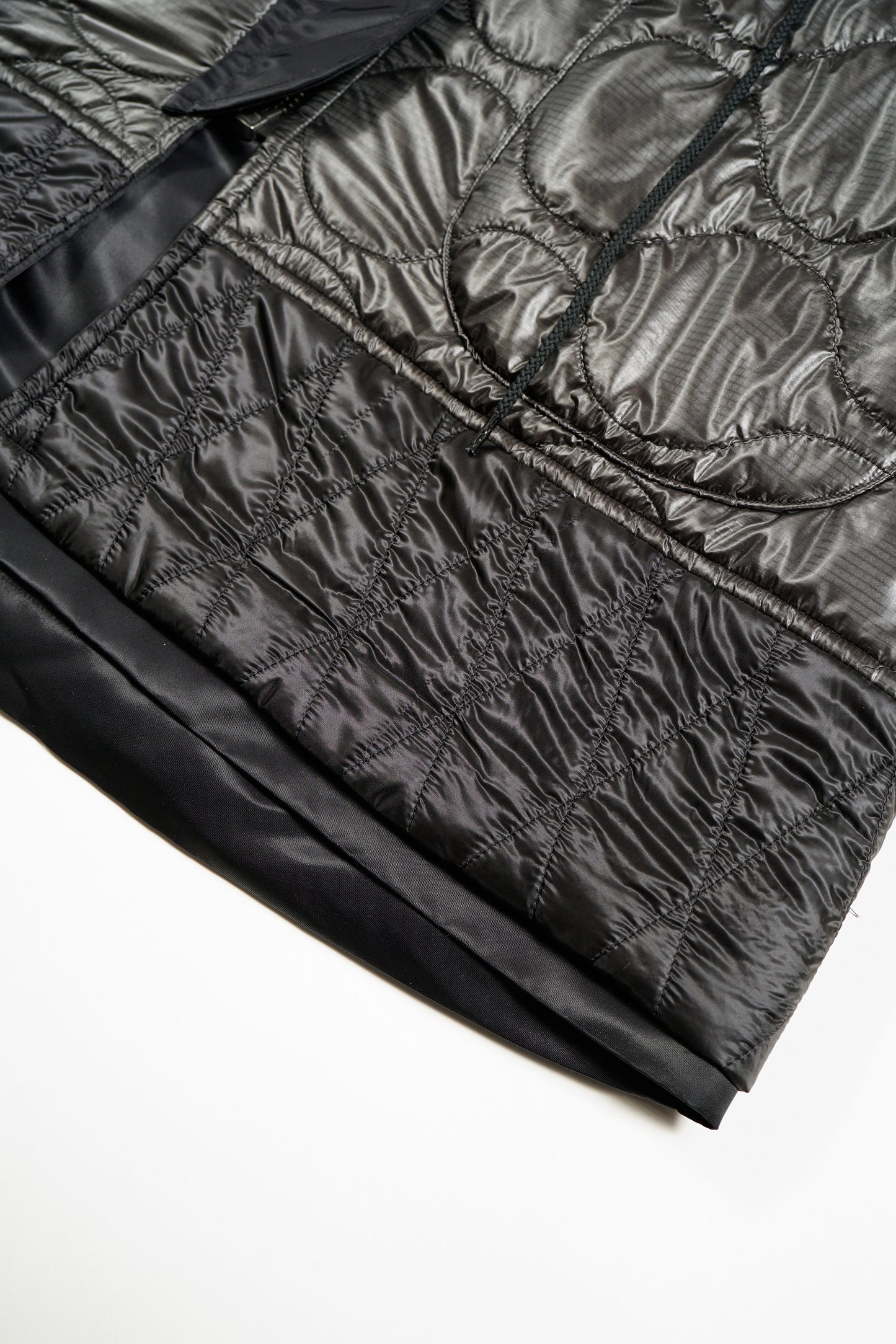 NIGEL CABOURN MAINLINE WOMENS MODIFIED REVERSIBLE COAT - BLACK