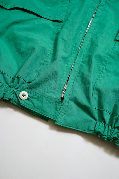 NIGEL CABOURN MAINLINE CRICKET CLUB US4 FLIGHT JACKET - GREEN