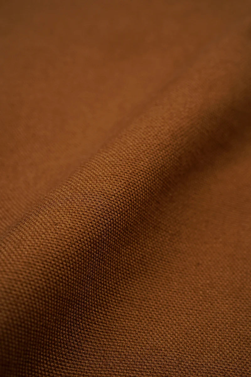 NIGEL CABOURN ANGLED POCKET TROUSER - DUCK CANVAS - BROWN