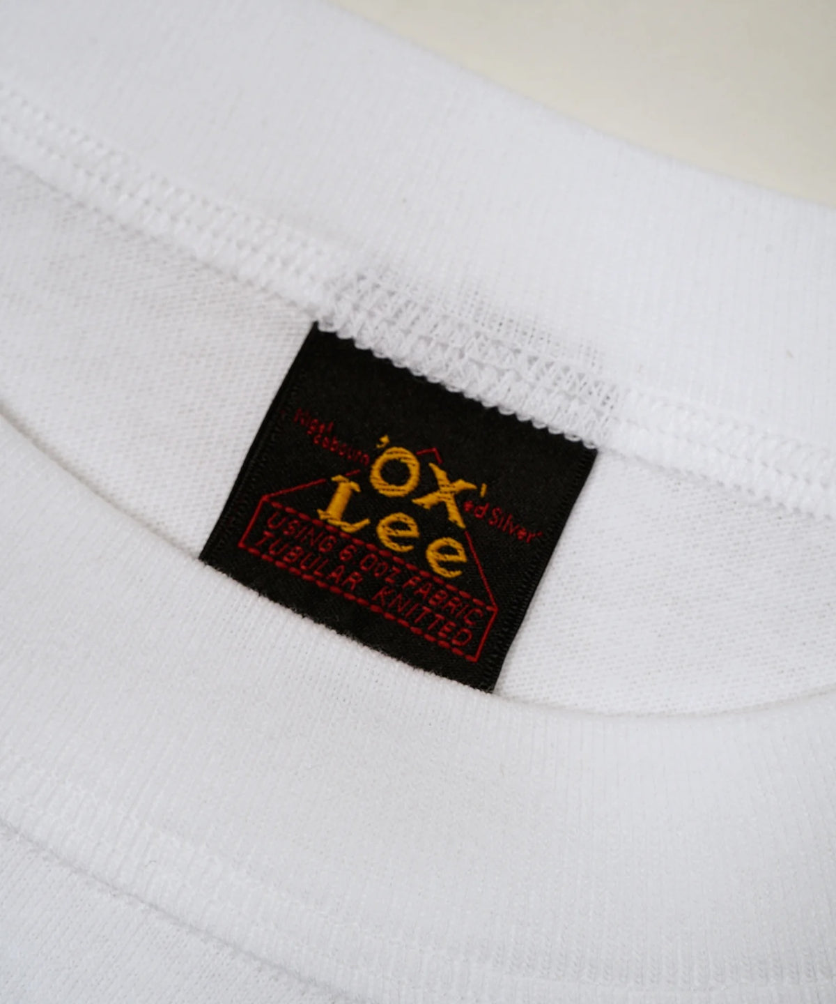 LEE x NIGEL CABOURN OX'ED SILVER - 2 PACK FIELD WORKERS T-SHIRT - OFF WHITE