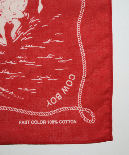 LEE x NIGEL CABOURN OX'ED SILVER -  101 BANDANA - RED