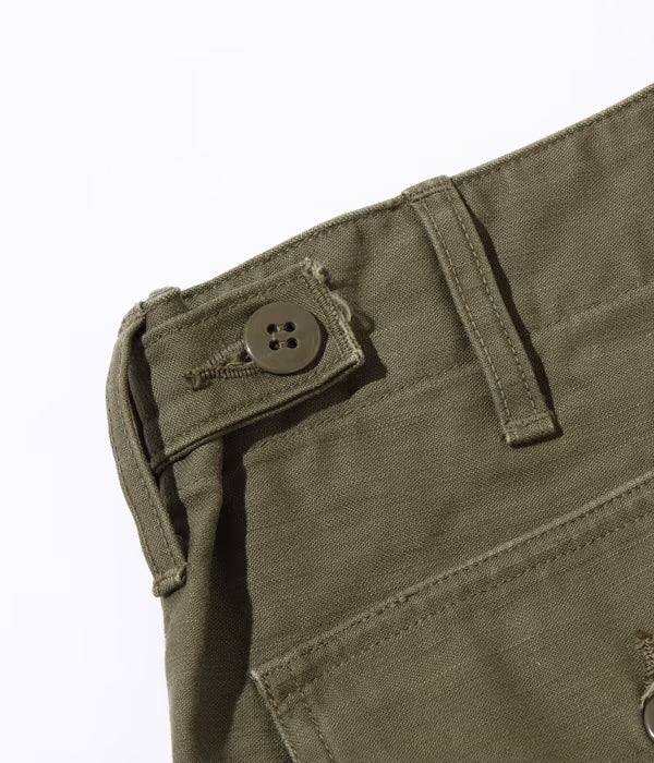 BUZZ RICKSON TYPE 1 SHORTS - OLIVE GREEN SATEEN