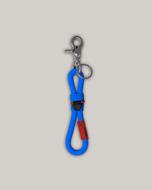 TOPOLOGIE 8.0MM LOOP KEY HOLDER FLASH INK BLUE