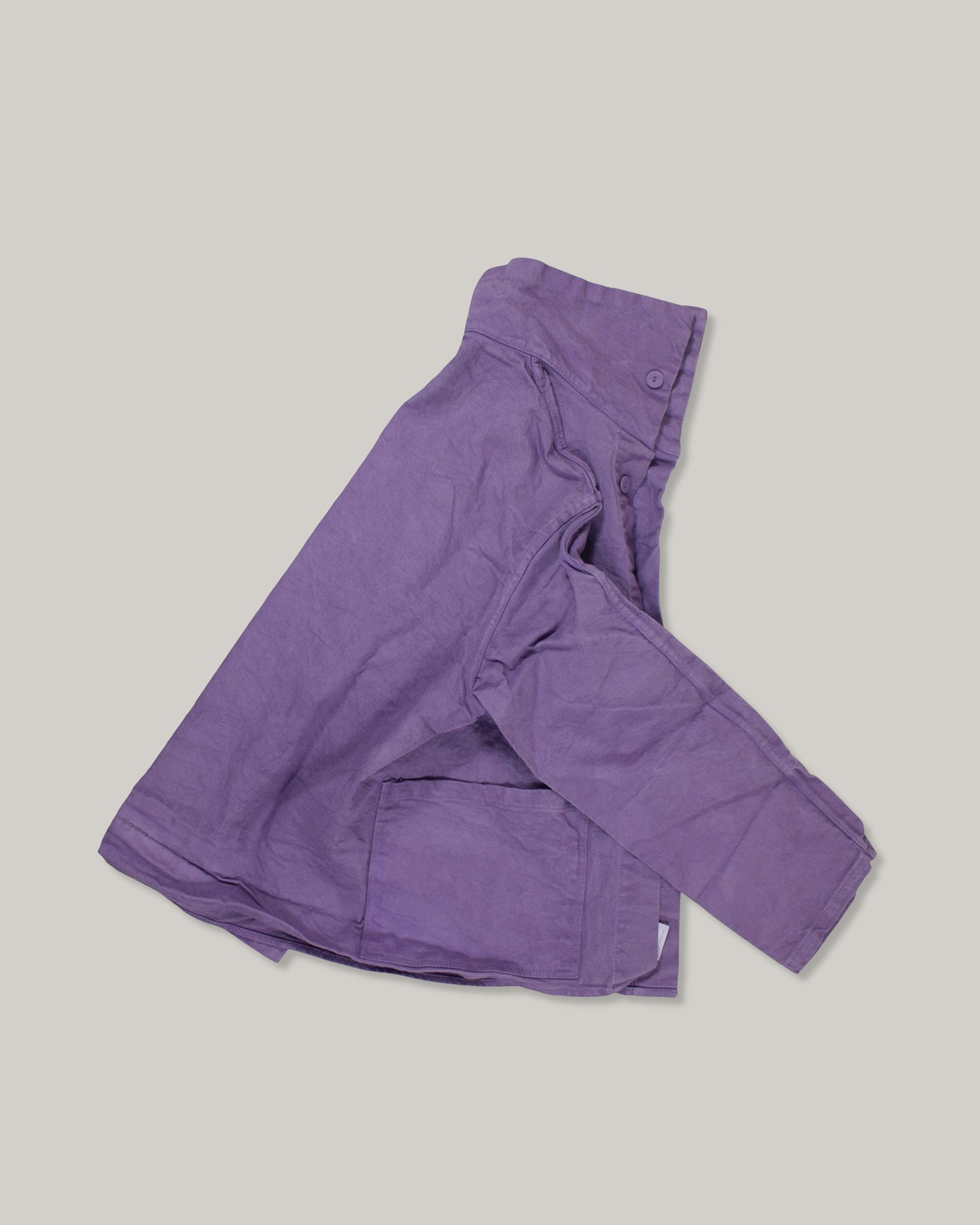 TENDER SCOUT JACKET - COTTON BLACKOUT - PURPLE LOGWOOD