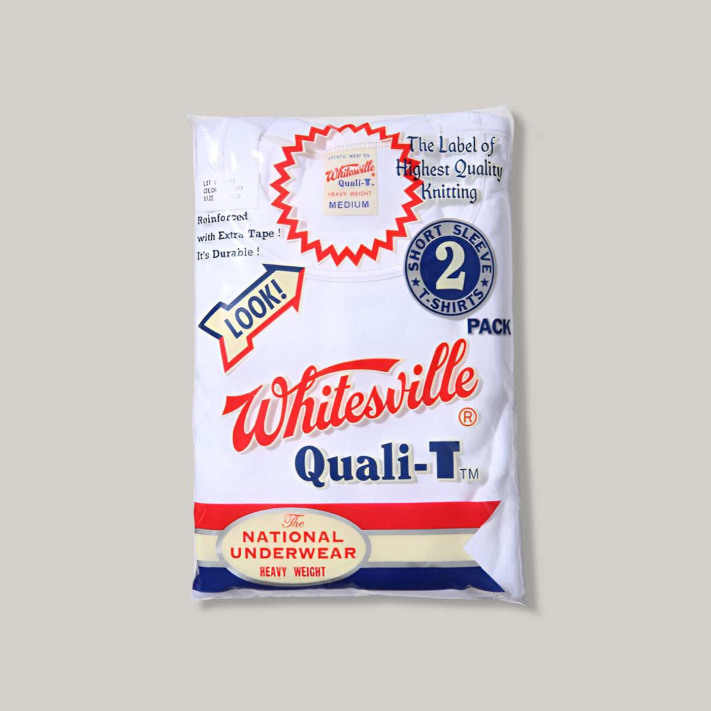 WHITESVILLE 2-PACK T-SHIRT - WHITE