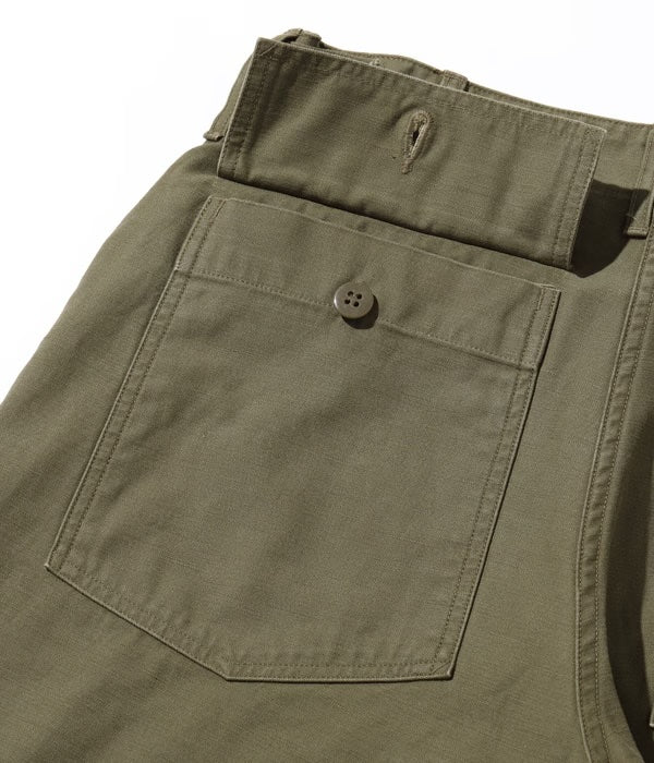 BUZZ RICKSON TYPE 1 SHORTS - OLIVE GREEN SATEEN